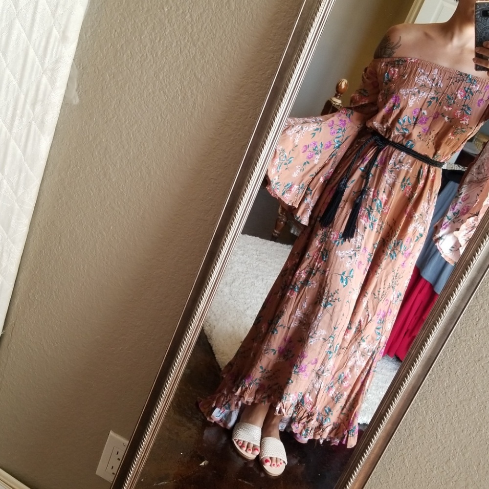Floral maxi